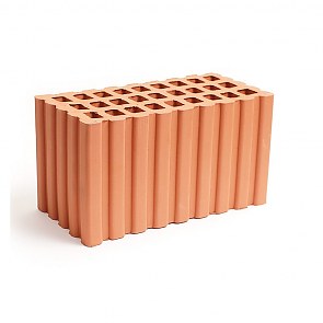 Кирпич строительный рифленый рядовой 1,4 НФ| 250×120×88 | М150 | Каширский | Красный